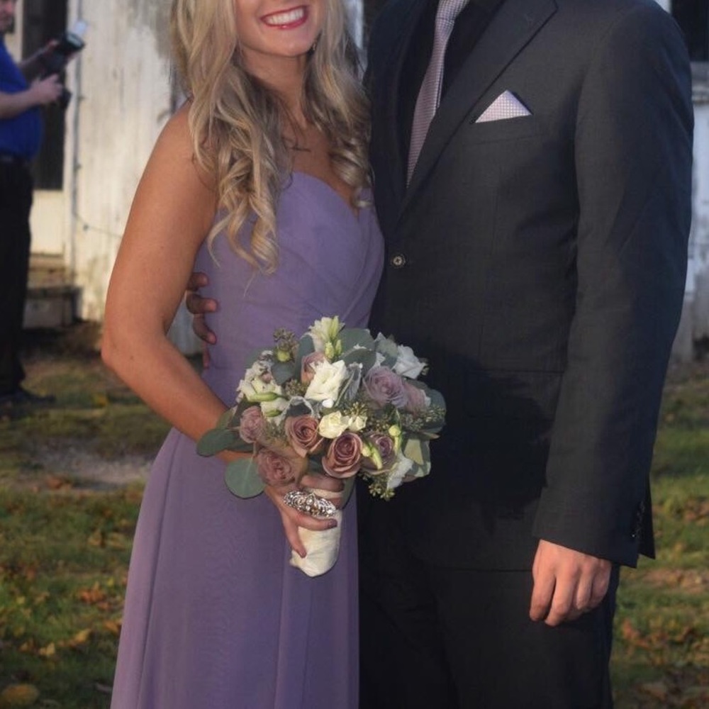 Hayley Paige Bridesmaid Dress(Lilac Style 5659)